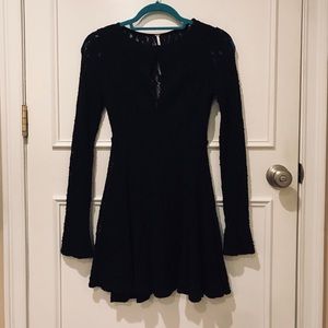 Lace Free People mini dress